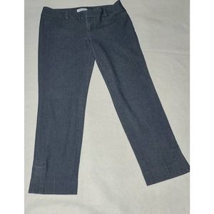 Calvin Klein Women's Straight Leg Dress Pants Size 8  Gray Polyester